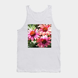 Bright Summer Vibe Flowers Tank Top